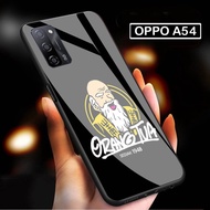 h08 Case Kaca Oppo A54 sotfcase Glass Oppo A54 Case Hp Oppoa54 Keren