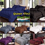 Cadar Hotel with Comforter Luxury 7in1 King /Queen/single High Quality