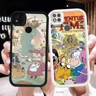 Z-4 Adventure Time White Black Case Casing for Realme Narzo 20 30A C21 C25Y C21Y Case