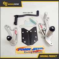 Step underbone anderbon Vixion NEW double disc yonk jaya footstep racing