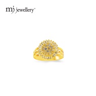 MJ Jewellery 916/22K Gold Sunflower Ring C82