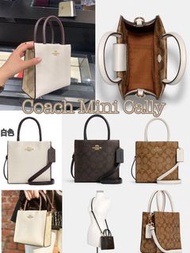 Coach mini cally托特包