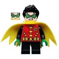 sh0588 Lego DC Super Heroes Batman 76122 76118 - Robin Green Mask and Hand Minifigure - New