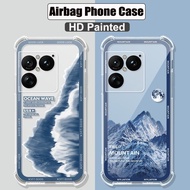 For Sony 1 Viii Crystal Case For Sony Xperia 1 Viii HD Painted Air Bag 360 Protect Matte Back Shell 