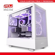 NZXT H5 FLOW MID-TOWER CASE - WHITE