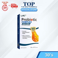 LAC Probiotic Complex 50 Billion CFUs Capsule -30's