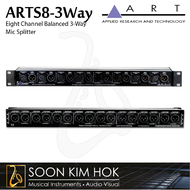 ART ARTS8-3Way Eight Channel Balanced 3-Way Mic Splitter