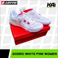 Lotto Godric Women's Padel Shoes -BOA - Women Padel Shoes - Pink - Ladies Padel