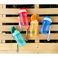 Tupperware Slim Eco Water Bottle  310ml with Strap