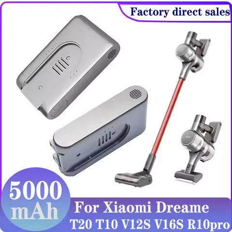 GOOD 25.2V 5000mAh T10 T20 V12S V16S R10pro Vacuum Cleaner Battery for Xiaomi Dreame Vacuum Cleaner 