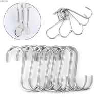 CHERRY3WK 5/10/20pcs S Shaped Hook Home Kitchen Holder Organizer Hanger
