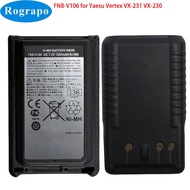 【Exclusive】 1-2pcs New 7.2v 1200mah Fnb-V106 Fnbv106 Ni-Mh For Yaesu Vertex Standard Vx-231 Vx-230 V