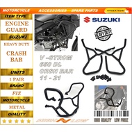 SUZUKI V-STROM 650 DL 12 - 21 HIGH CRASH BAR PROTECTOR HEAVY DUTY