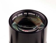 【富鴻 】 FD 卡口 - 美品  Canon FD 200mm F4 - (L110039 )