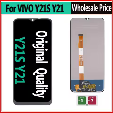 Original LCD Display For VIVO Y21S Y21 LCD Display Touch Screen Digitizer Assembly