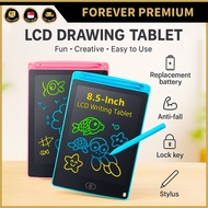 (FOREVER PREMIUM) 8.5 Inch LCD Writing Tablet Drawing Pad for Kids Doodle Board Erasable Notepad Off