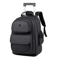 TERLARIS HYAN TAS RANSEL PRIA RODA BACKPACK WATERPROOF COWOK TAS RANSEL TRAVELLING COWOK TAS PUNGGUN