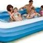 LARGE PLAIN SQUARE CHILDREN'S SWIMMING POOL SIZE 305Cm