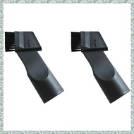 (SZHA) 2X Flat Suction Brush Head 35mm Nozzle Universal Cleaning Brush Corner Dust Cleaning Tool Vac