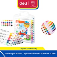 Deli Acrylic Marker 24 Colors Deli Acrylic Marker EC189-24