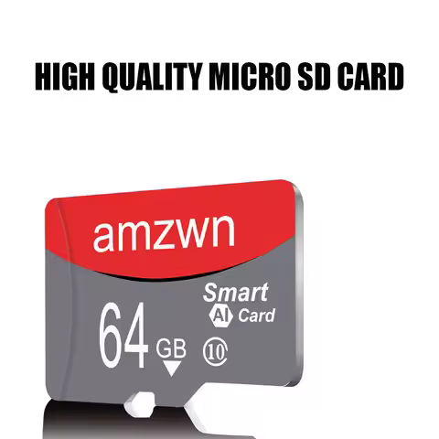 amzwn TFMicroSD Memory Card 64GB 128GB 256GB U3 C10 Mini SD/TF cartão de memória 32GB U1 For Phones 