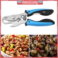 Steel Snail Tail Cutting Tool Snail Plier Snail Scissor Escargot Tail Cutter