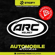 SH003 ARC Helmets Vinyl Stickers COVID 19 | Sticker | Kereta | Motor | Helmet | Basikal | Decoration