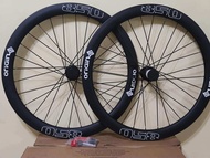 700c Origin8 carbon wheelset 28h