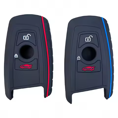 Silicone Key Case Cover Holder Keychain for F10 F20 F30 F80 X3 F25 F26 X4 M Key Case for Bmw Serie 1