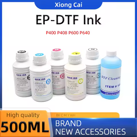 500ML EP-DTF Ink Direct to Transfer Film Ink,For Epson R2000 R2880 R2400 R3000 R3880 L800 L805 F2000