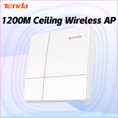 Tenda I24 Wireless AP Gigabit Dual-Band AC1200 Gigabit Access Hot Point Wifi Client-AP 300m² Coverag