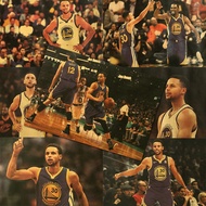 Curry NBA Planet Kraft Paper Poster Nostalgic Retro Kraft Paper Poster Architectural Dormitory Decor