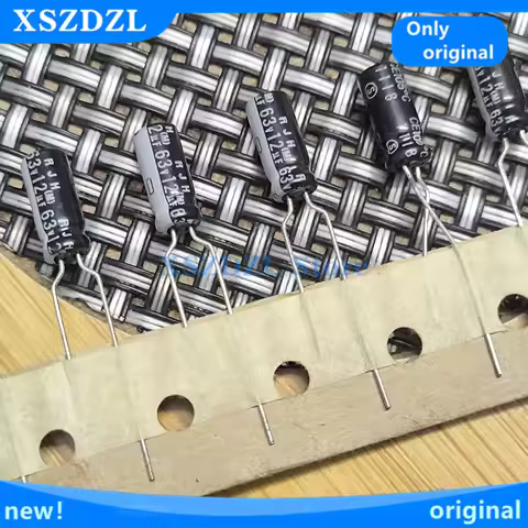 Free Shipping 20pcs/50pcs ELNA RJH series 63V12uF 5x11mm electrolytic capacitor 12UF/63V