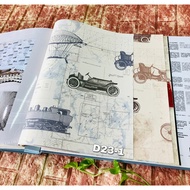 Modern Antique Car Wall WALLPAPER DL