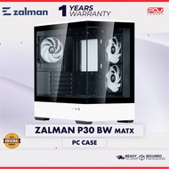 ZALMAN P30 MATX CASING - BLACK & WHITE