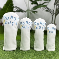 [In Stock] New Style Golf Club Cover, Simple, No Embroidery, No. 1 Fairway Wood Cover, Putter Sand C