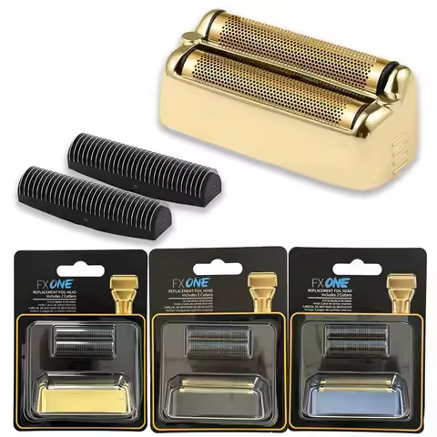 Shaver Replacement Foil and Cutter Head Blade Fit For BaBylissPRO FXONE Double Foil Stick Shaver, Go