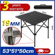 Folding Camping Table 53CM 95CM Barbecue Picnic Outdoor Portable High Strength Aluminum Alloy Table 