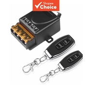 Wireless Remote Control Switch for Motors, Water Pumps & Lighting, 110V/220V, 2 Remotes Included  Su