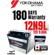 TLCMOTOR 12N9L-BS 12N9 (YB9L-BS) Bateri Motosikal GEL BATTERY MODENAS JAGUH/CL160 SCRAMBLER/CM200