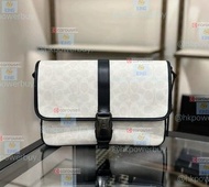 Coach 蔻馳包包 男包白色郵差包斜挎包 男女通用單肩包  5