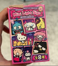 Sanrio mini light sign 盲盒 (大口仔）