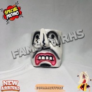 Ganongan Mask Shell Pakem Ganongan Coconut Shell White Af 1
