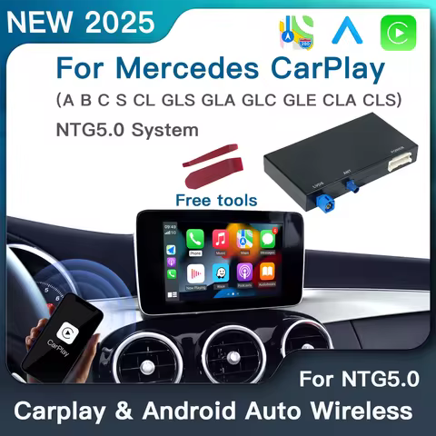 Wireless CarPlay Android Auto for Mercedes A B C CL S CLA CLS CLASS GLA GLS GLC GLE V250 V260 Sprint