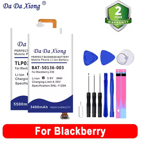 F-S1FS1 TLP030F1 Battery For Blackberry Q5 Q10 Q20 Q30 Z30 9800 9810 keyone DTEK60 MEREURY BBB100-1-