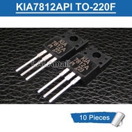 10pcs Original KIA7812A KIA7812API TO-220F 12V 3-Terminal Positive Voltage Regulator