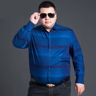 KEMEJA SAIZ BESAR LELAKI BIG SIZE MEN CLOTHING 88035 BIRU B0023g