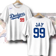 Baju ENHYPEN NEWCod Dodgers weekly Merchandise  T-shirt sports Daily wear 100%  Cotton TOP