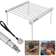 CLS outdoor Barbecus Stand 戶外不銹鋼管燒烤BBQ烤肉組裝式架子