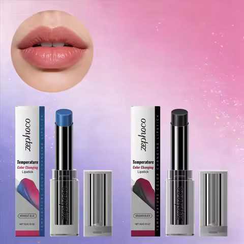 Temperature Color Changing Lipstick Moisturizing Sooth Reduce Dry Lip Hydrating Gloss Non Sticky Lip